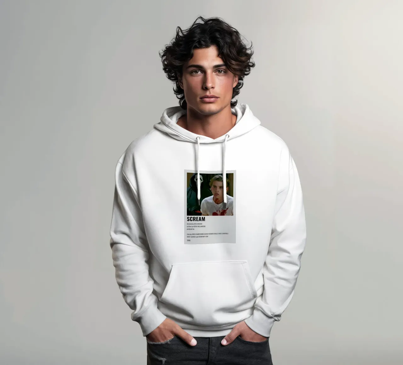 SCREAM felpa con cappuccio da MVFminimalist
