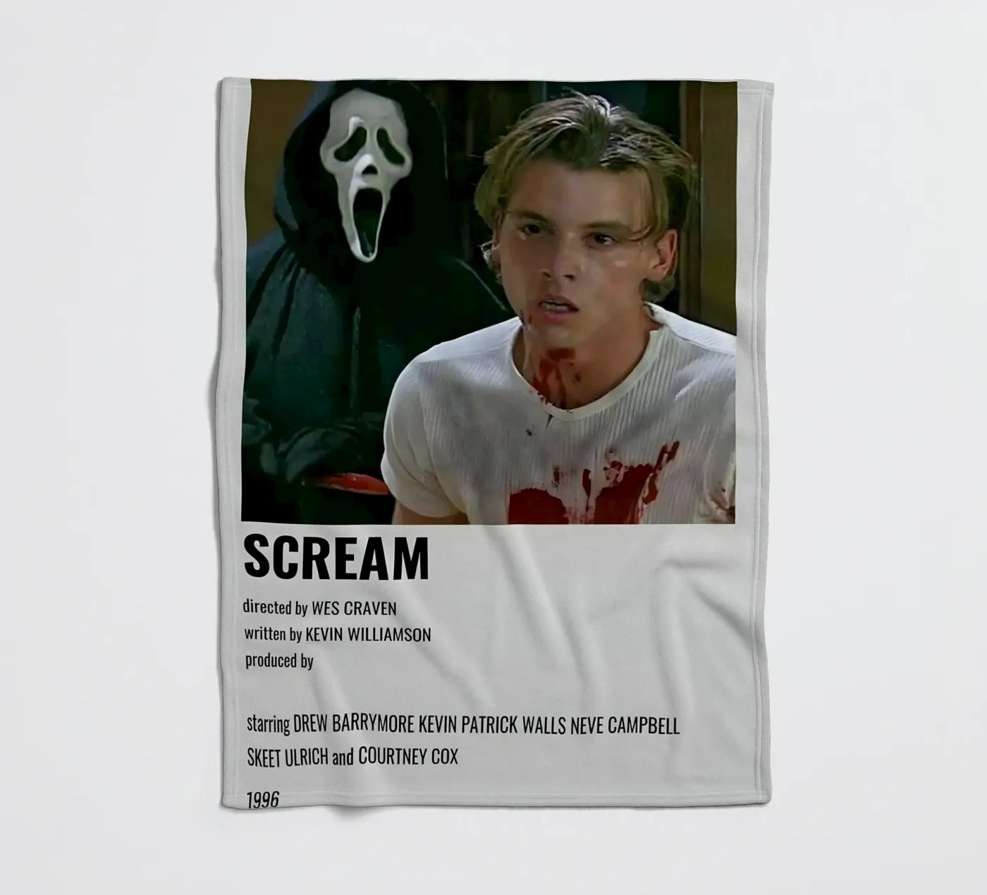 SCREAM Fleecedecke von MVFminimalist