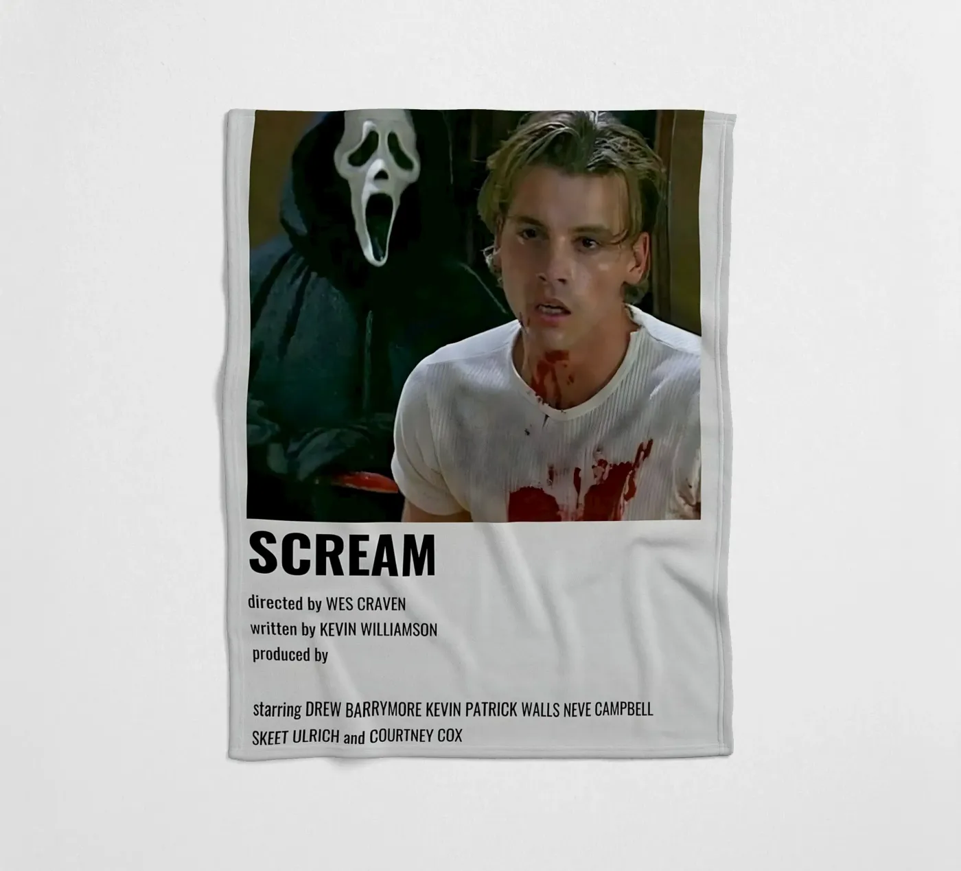 SCREAM Fleecedecke von MVFminimalist