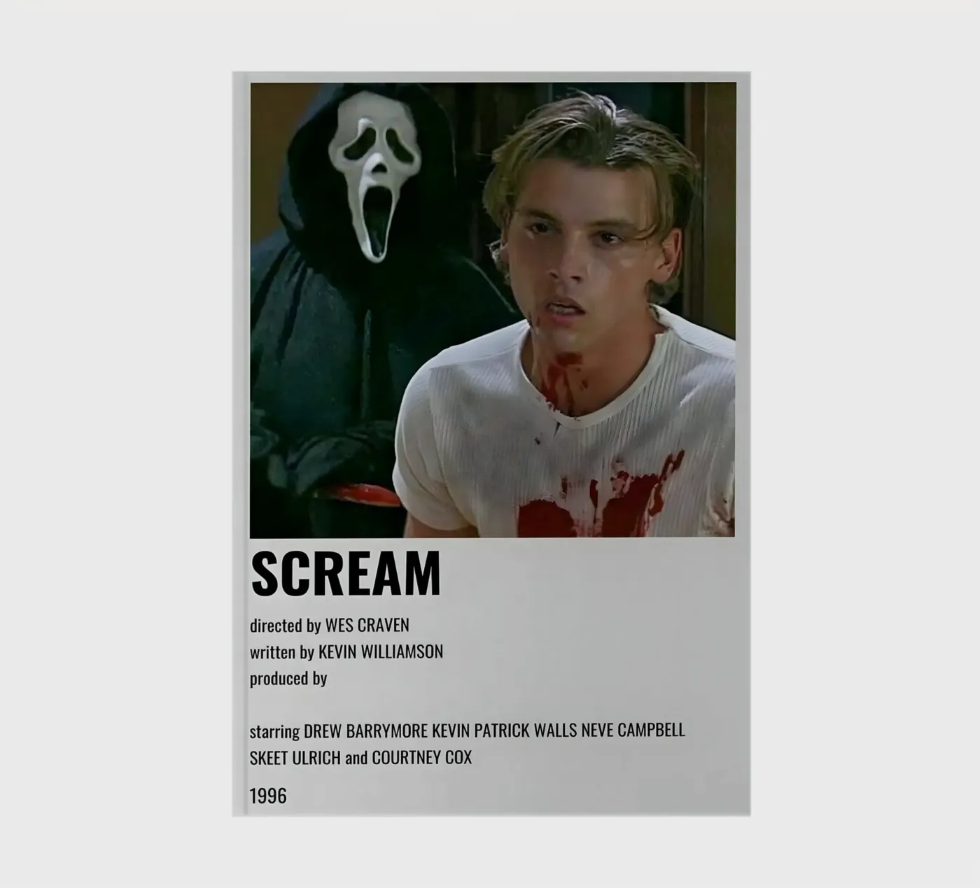 SCREAM notebook by MVFminimalist