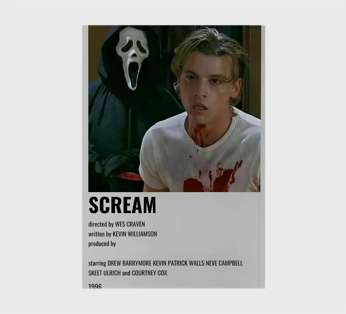 SCREAM notebook by MVFminimalist