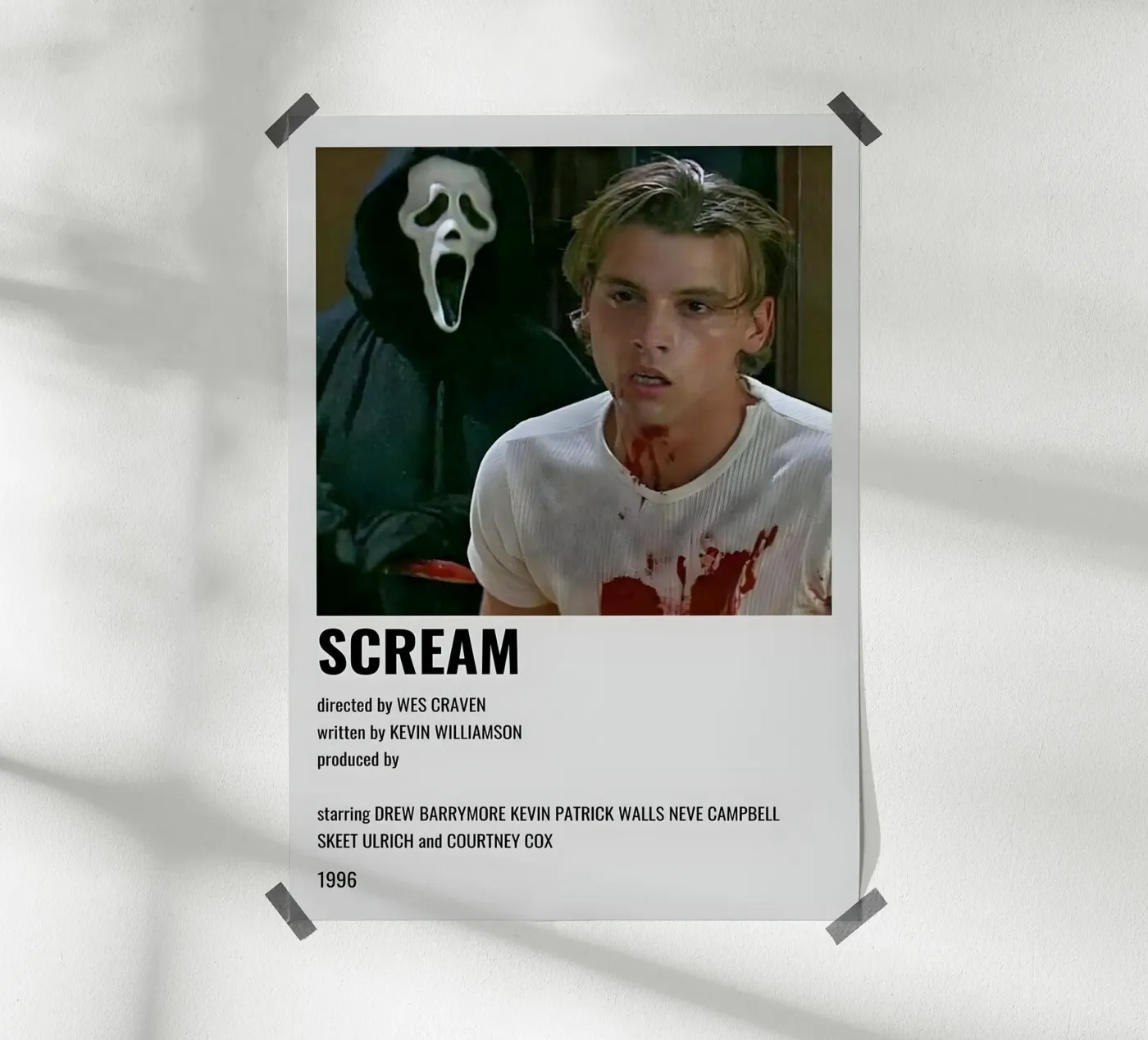 SCREAM poster da MVFminimalist