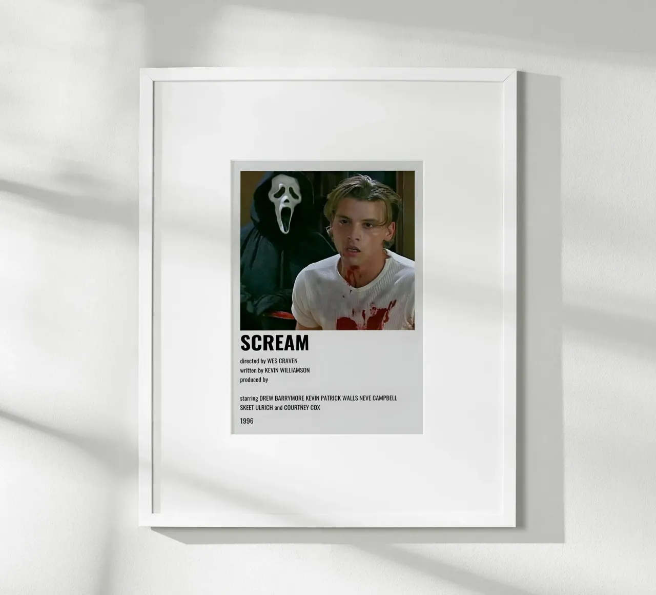 SCREAM poster da MVFminimalist