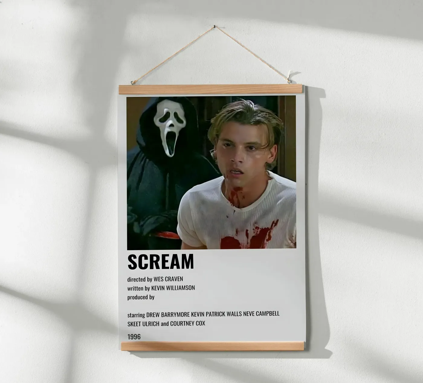 SCREAM poster da MVFminimalist