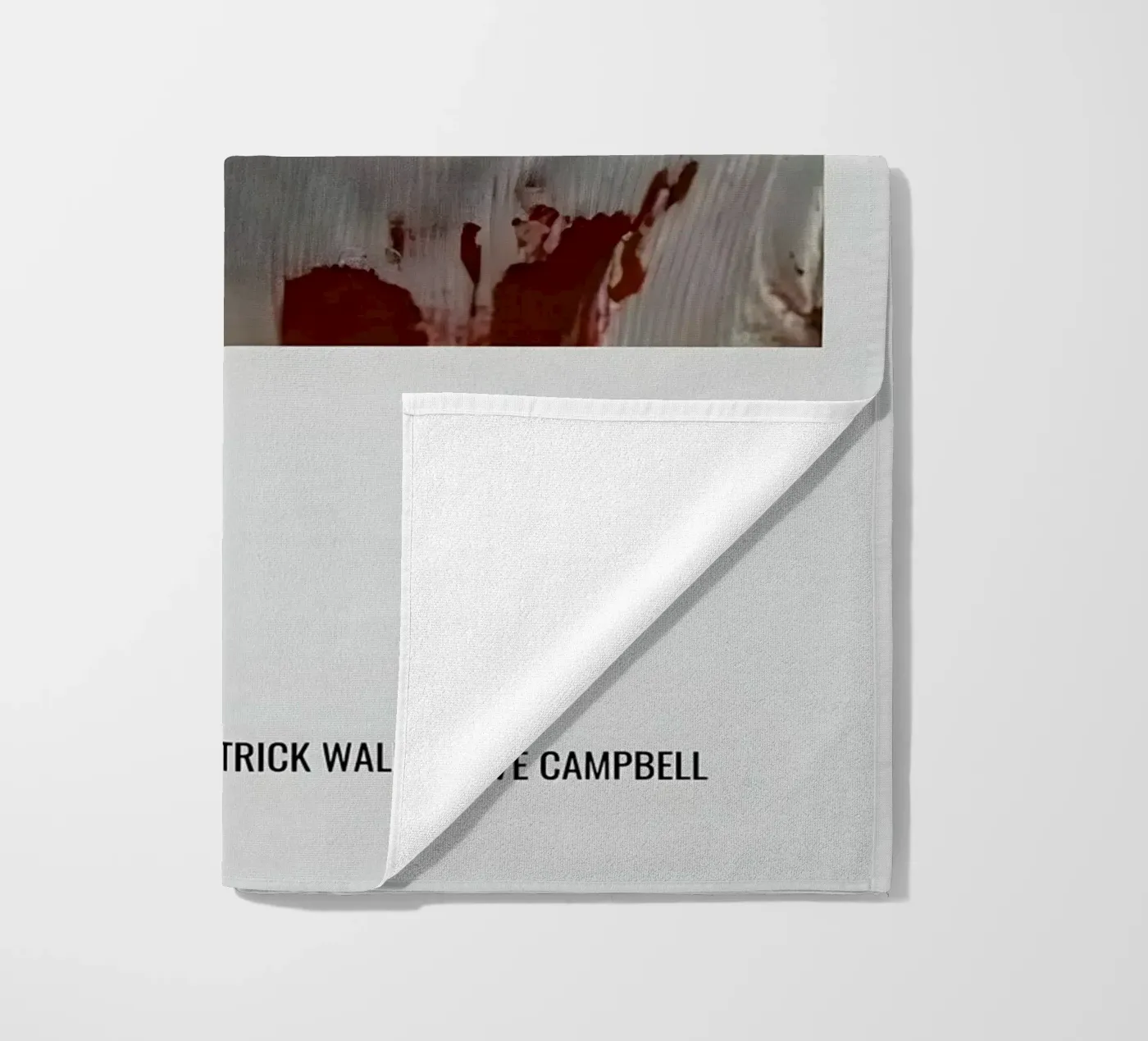 SCREAM beach towel by MVFminimalist