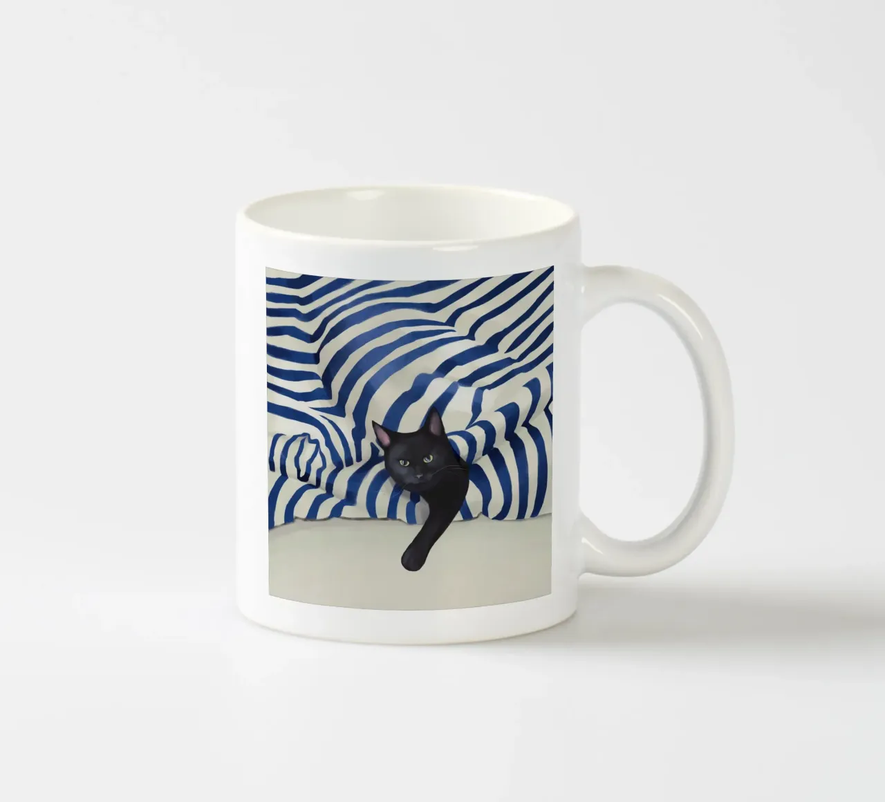 Out of Line tazza in ceramica da Flow Line