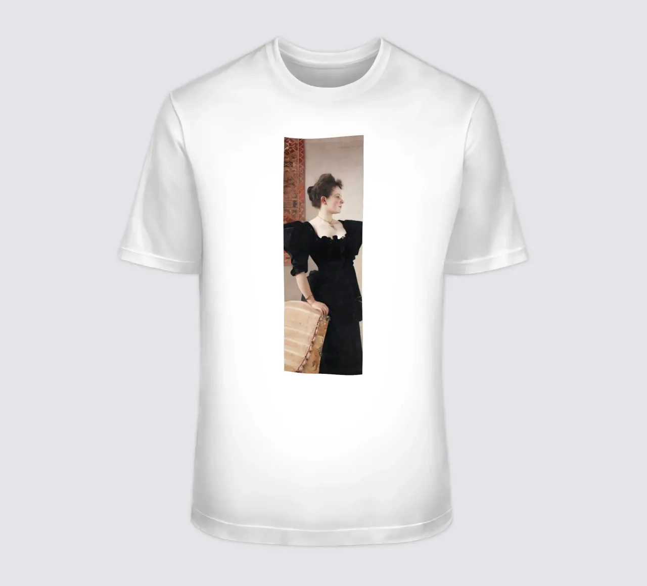 Gustav Klimts Portret van een dame t-shirt van Gustav Klimt ART Prints