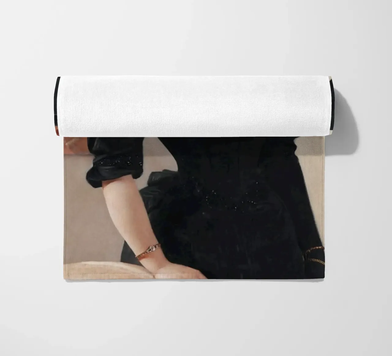 Ritratto di signora di Gustav Klimt telo mare da Gustav Klimt ART Prints