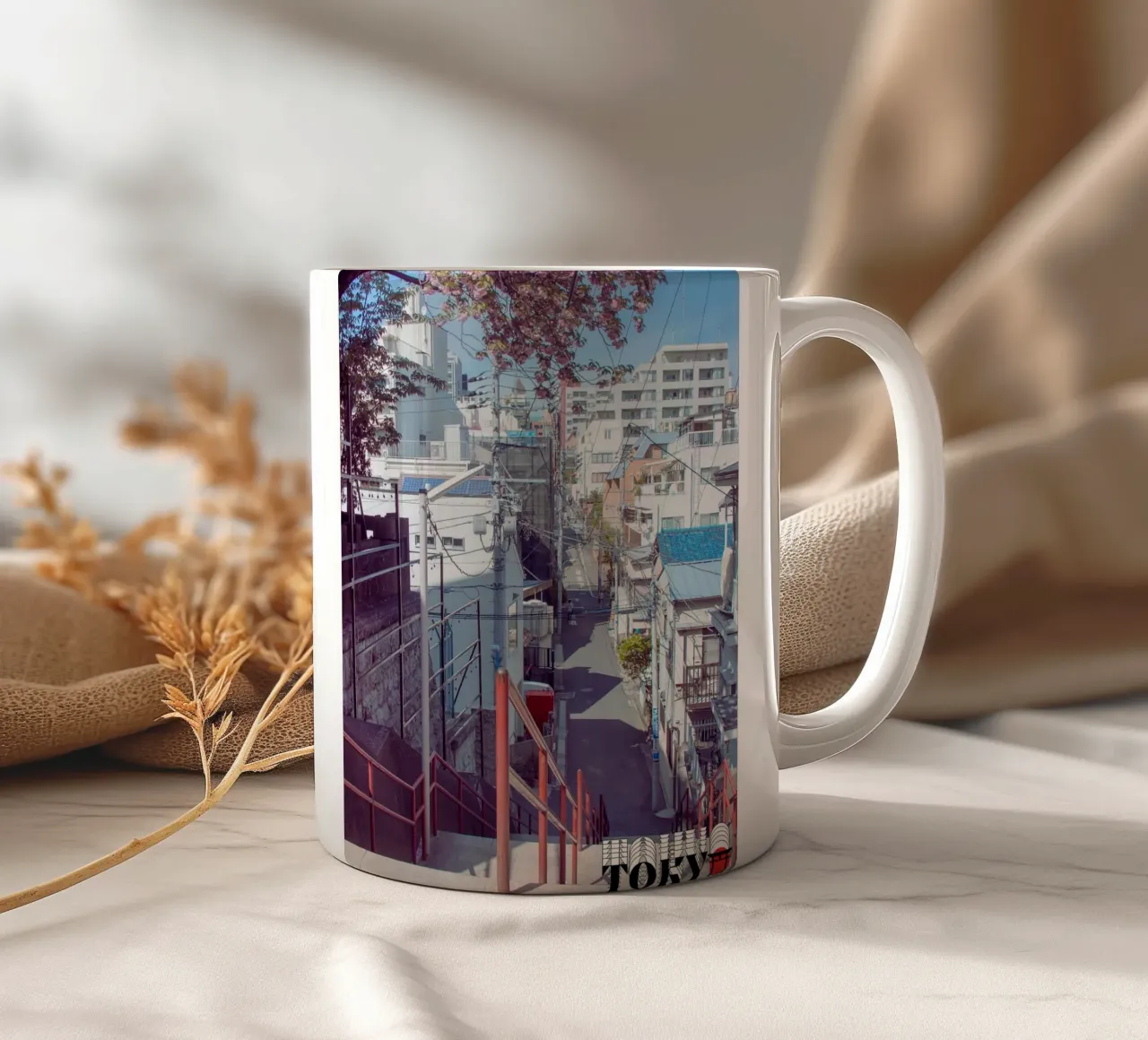 Your Name Stairs Tokyo tazza in ceramica da Cinema East