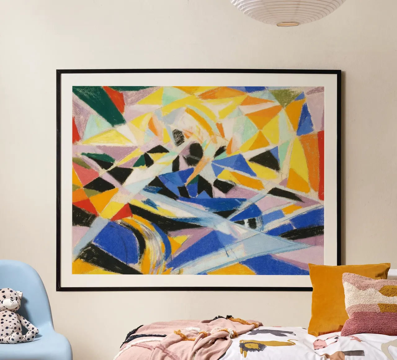 La composición futurista de Joseph Stella hahnemühle de Venus Art