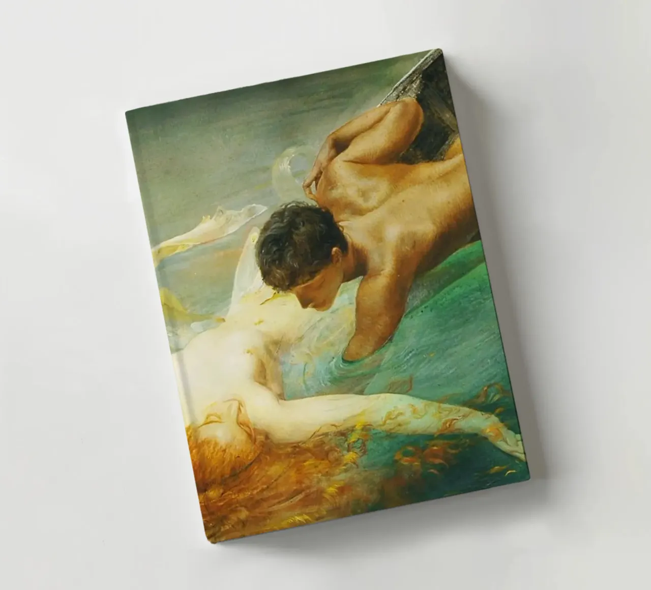 The Siren in the Green Abyss by Giulio Aristide Sartorio notebook by Art History