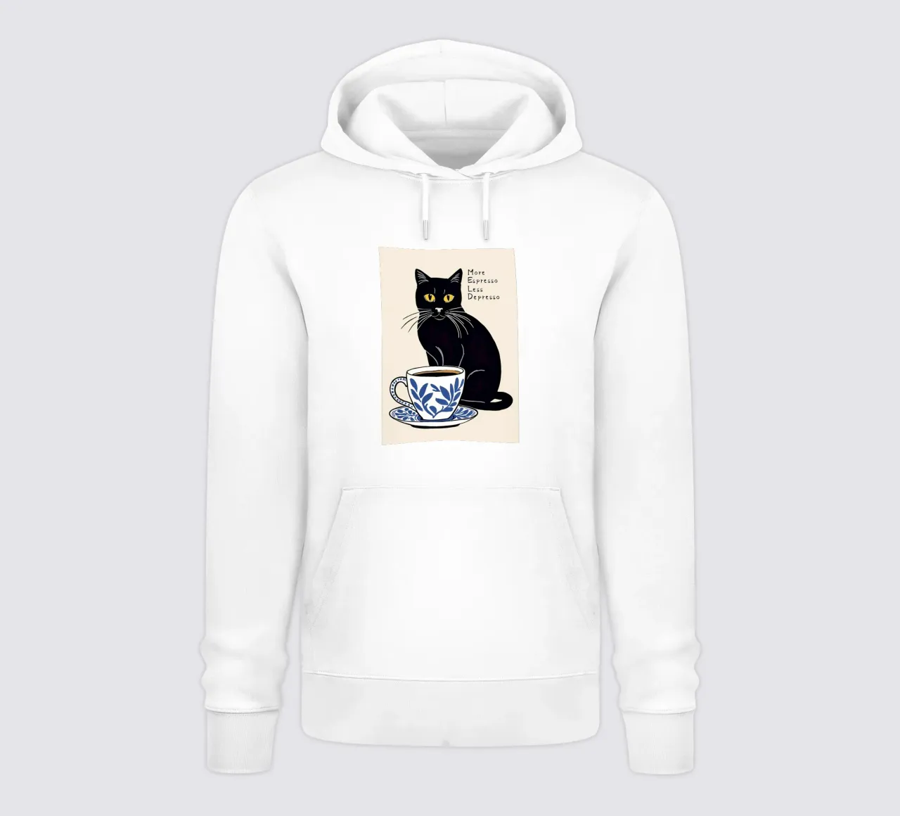 Mehr Espresso weniger Depresso Hoodie von Arjun