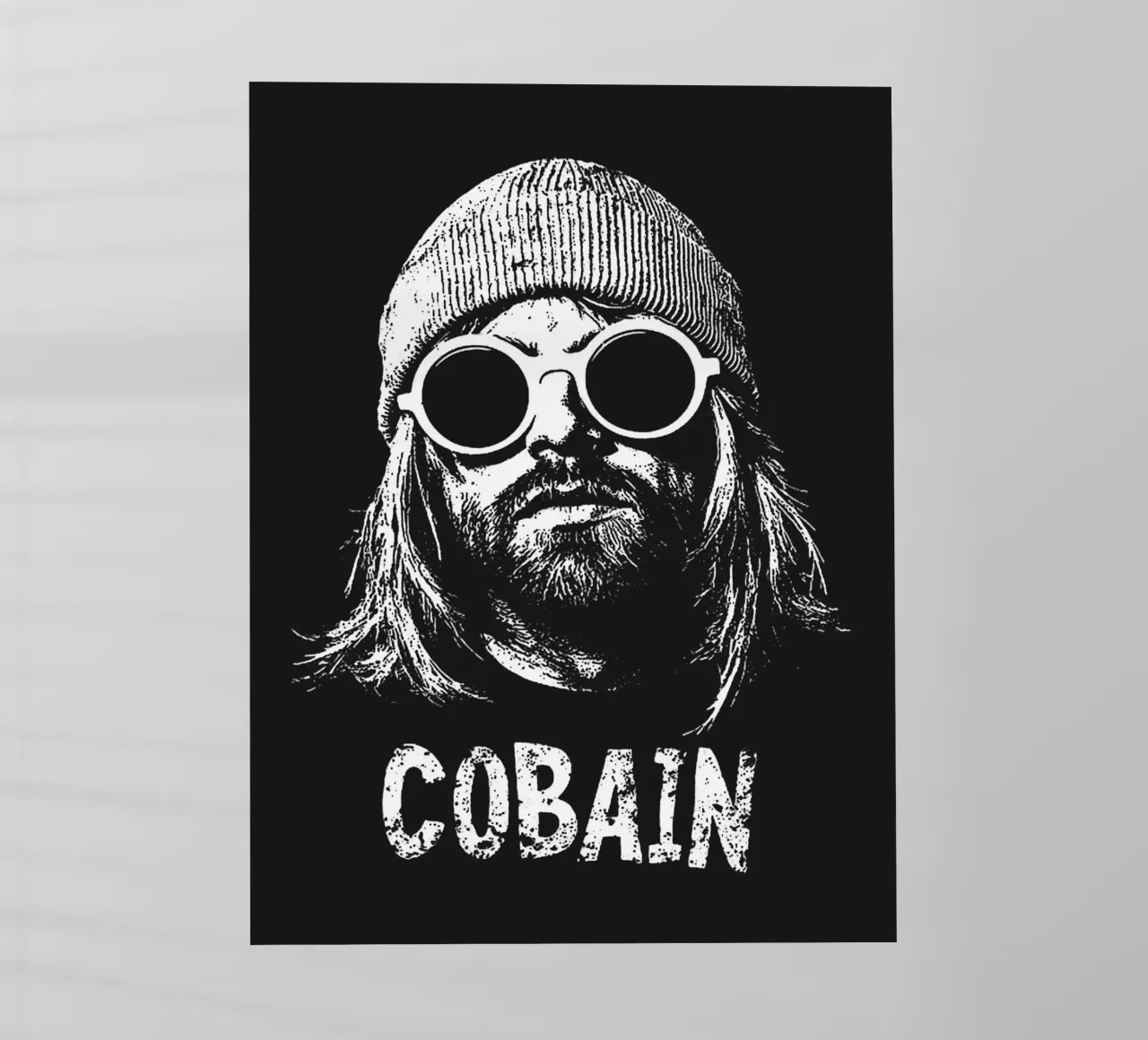 arte della band di kurt cobain pellicola backlit da vanhesling