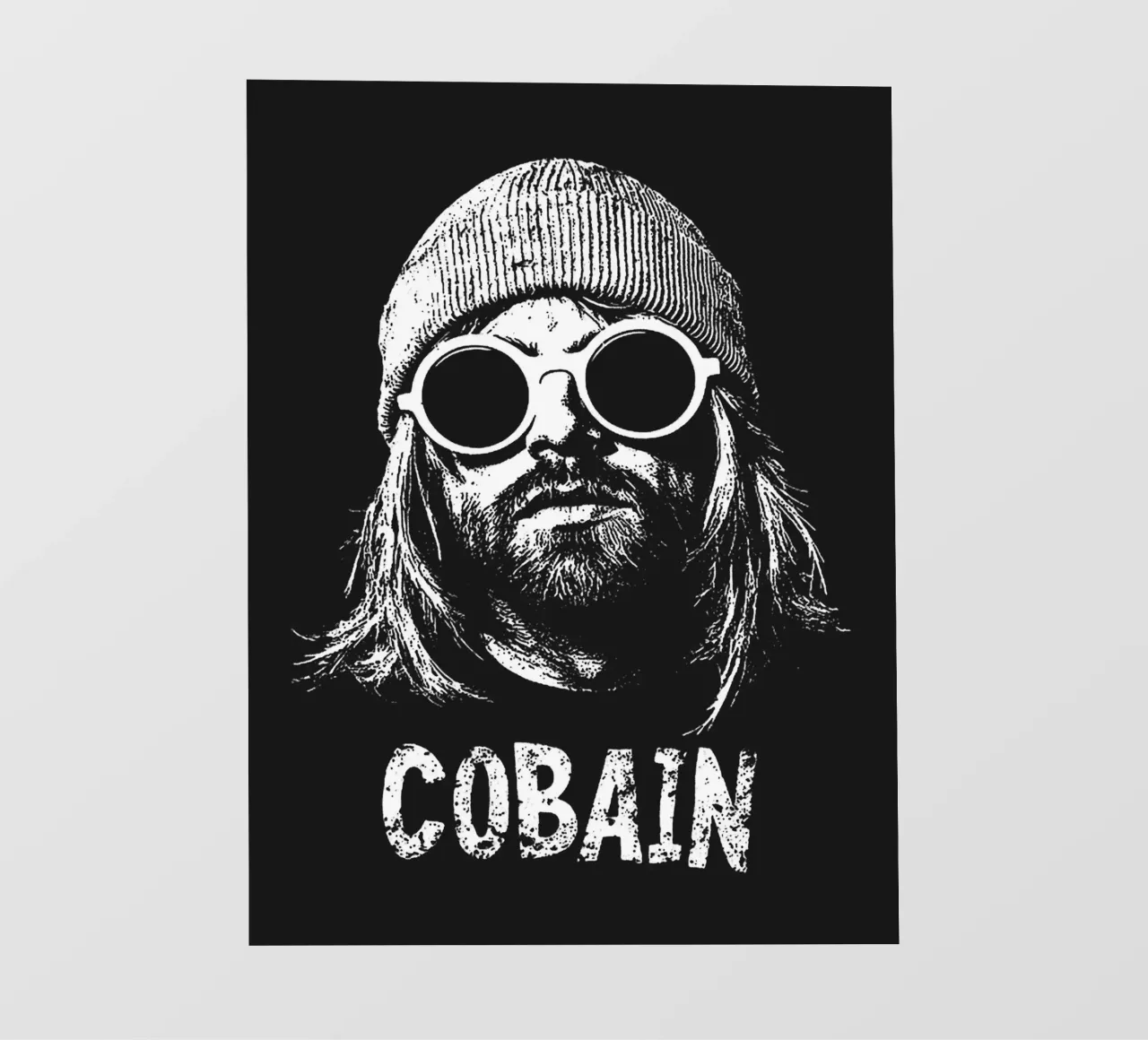 arte della band di kurt cobain pellicola backlit da vanhesling