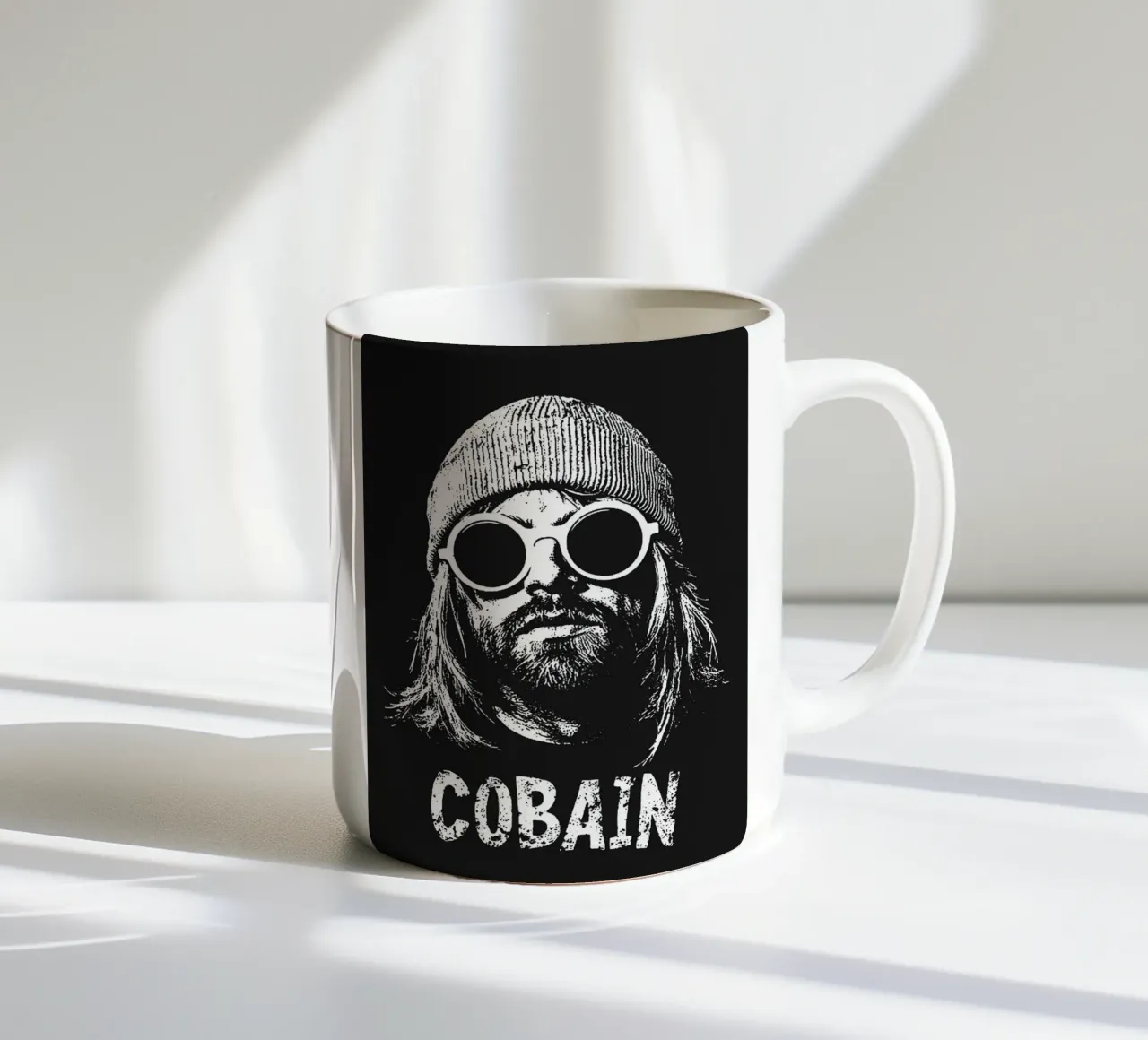 arte della band di kurt cobain tazza in ceramica da vanhesling