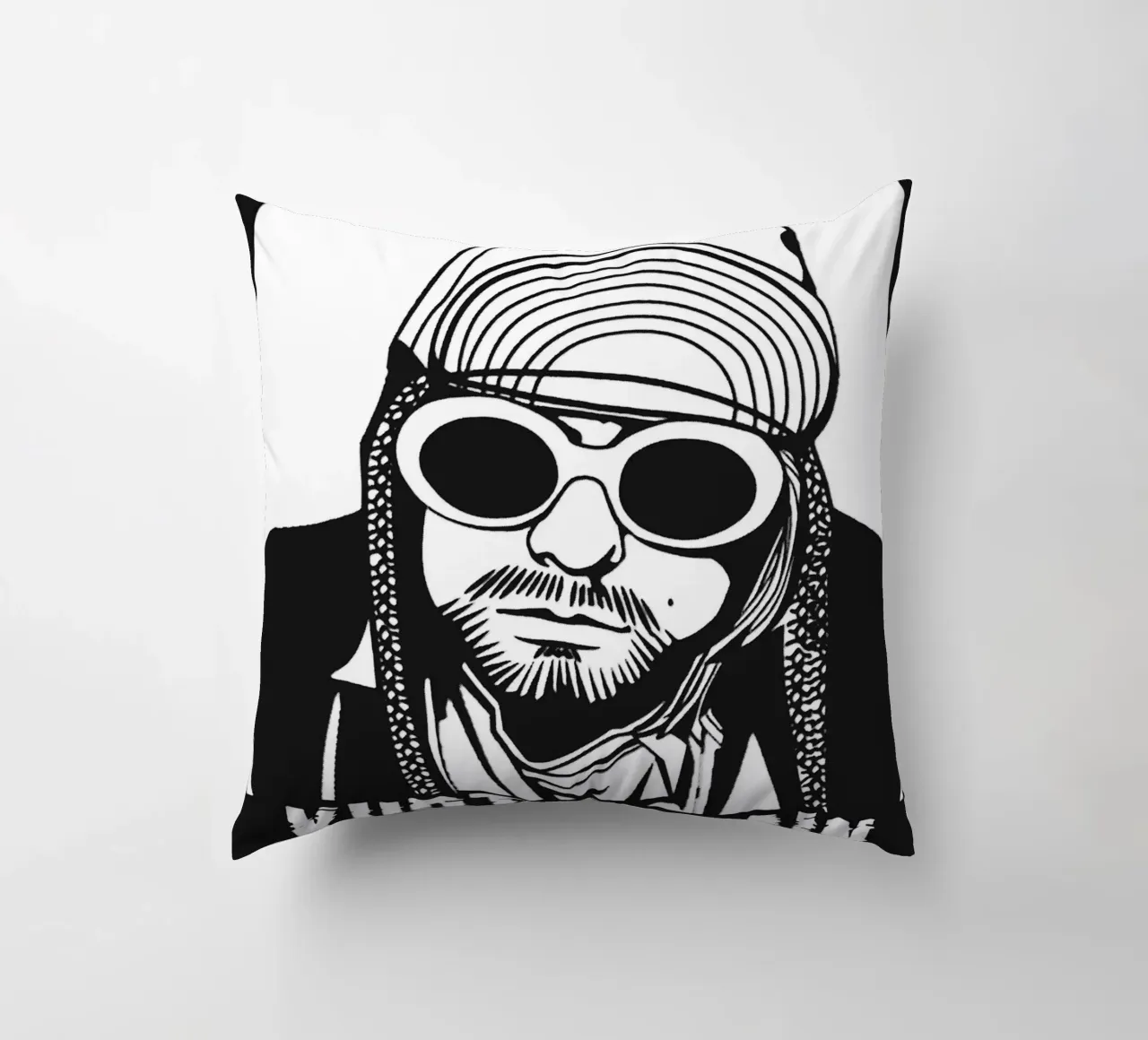 kurt cobain cuscino da vanhesling