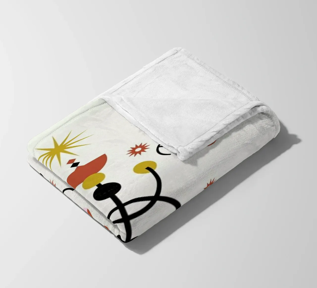 Memphis Christmas Tree coperta in pile da Linda Gobeta