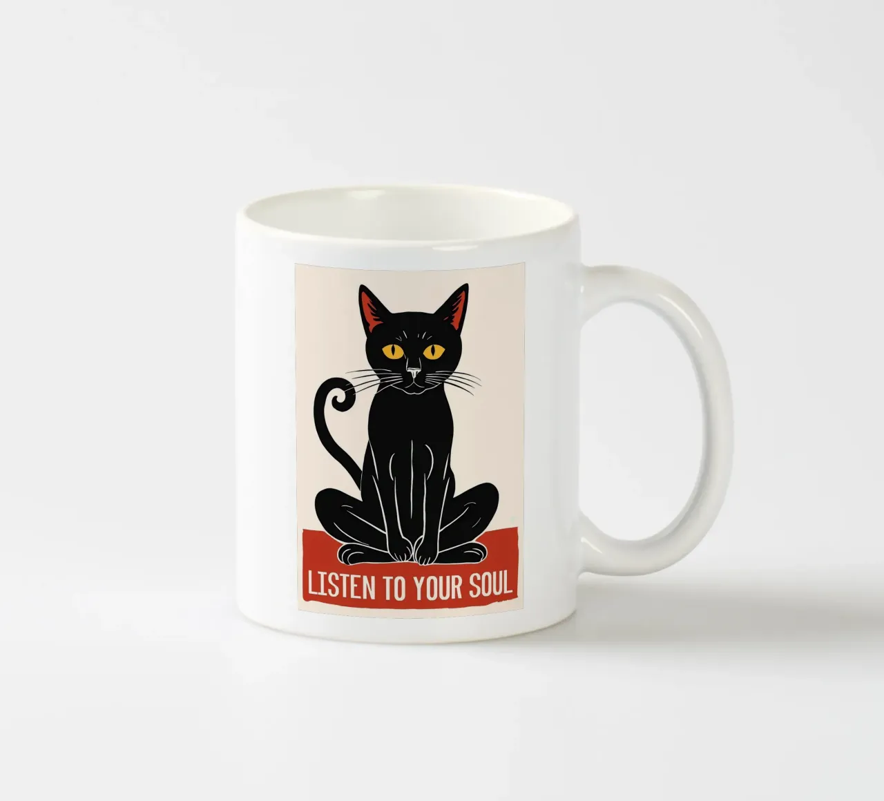Ascoltate la vostra anima tazza in ceramica da Arjun