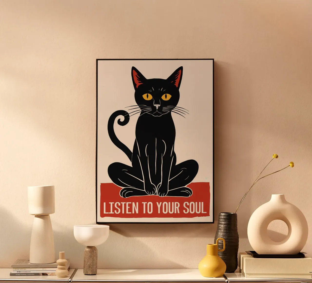 Écouter son âme plexiglas de Arjun