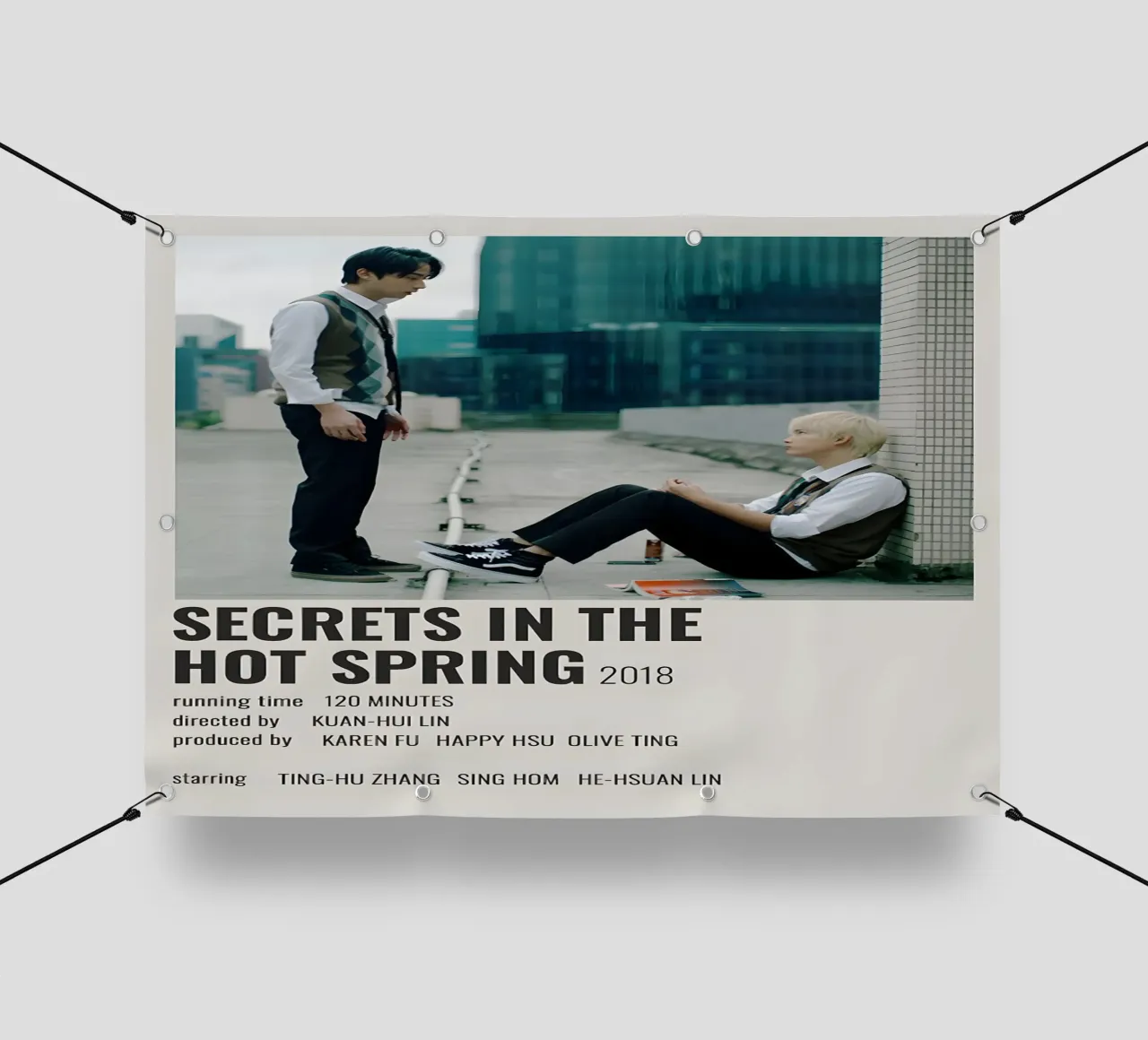 SECRETS IN THE HOT SPRING 2018 telo in pvc da MVFminimalist