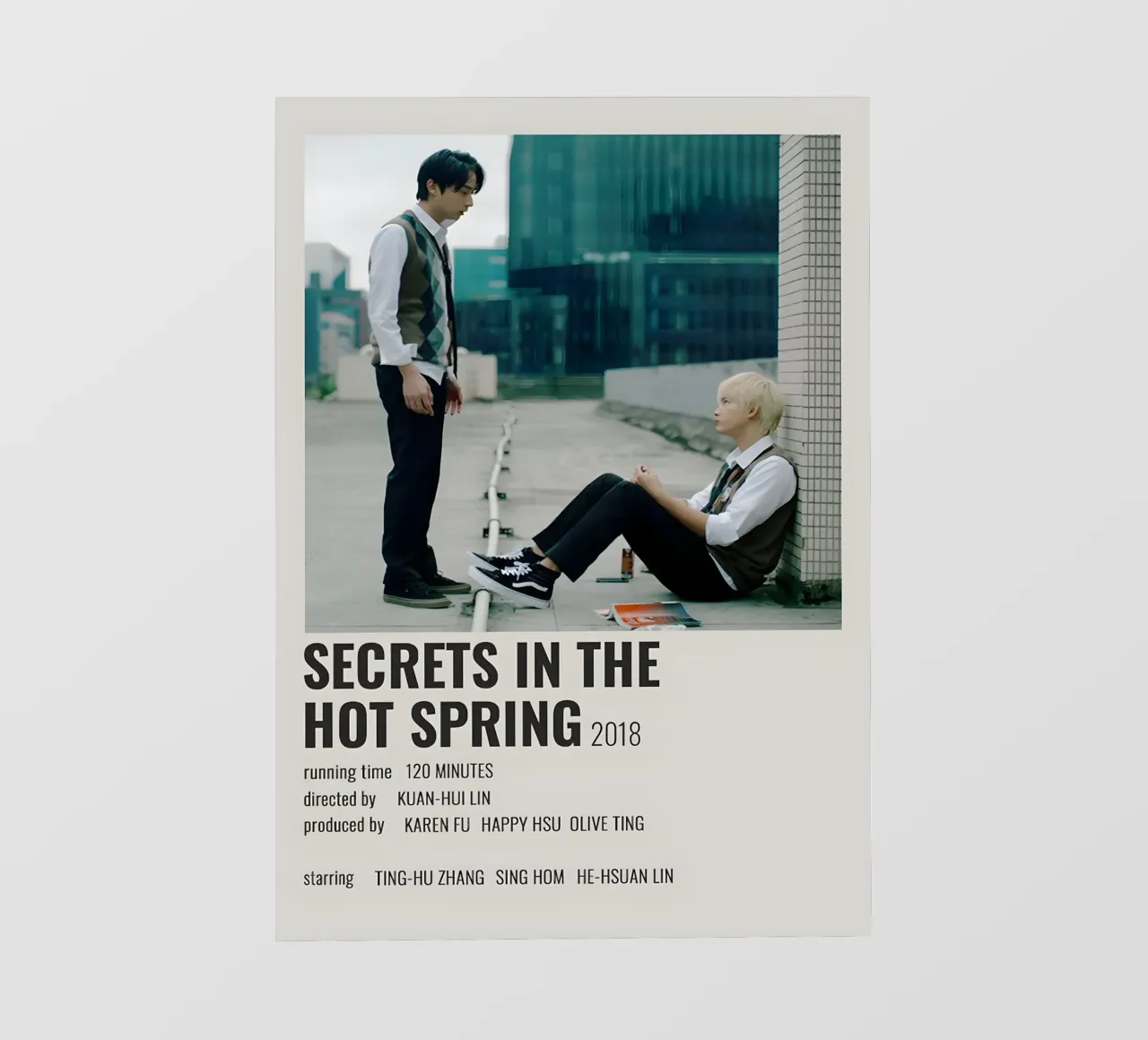 SECRETS IN THE HOT SPRING 2018 telo in pvc da MVFminimalist