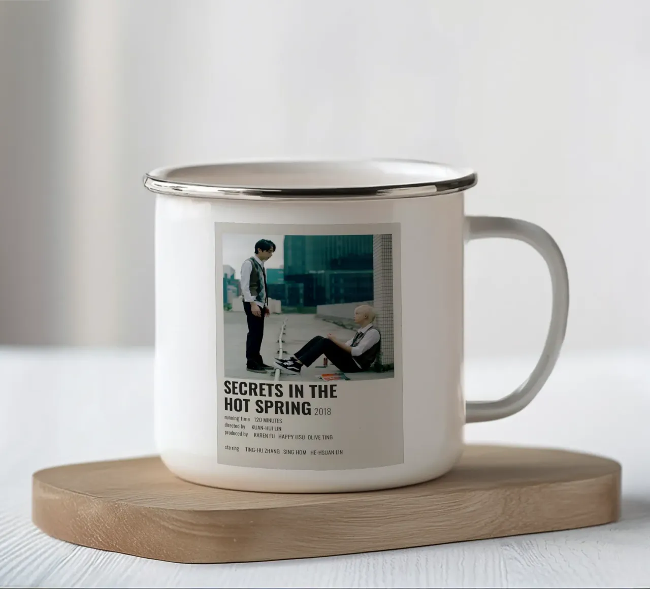 SECRETS IN THE HOT SPRING 2018 tazza in smalto da MVFminimalist