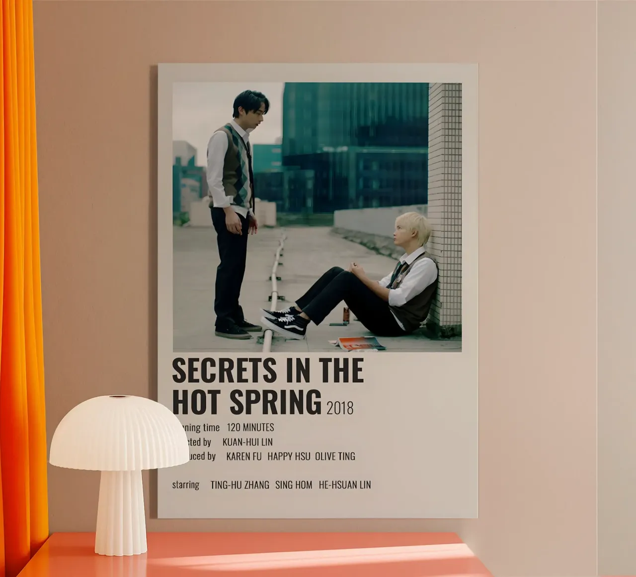 SECRETS IN THE HOT SPRING 2018 plexiglass da MVFminimalist