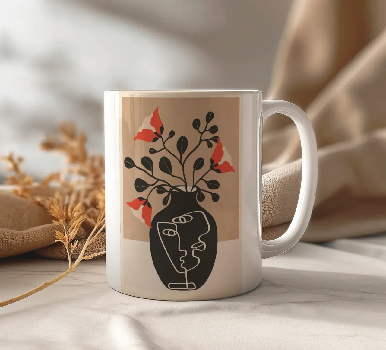 Whispers in Bloom 3 tazza in ceramica da Nadjaa