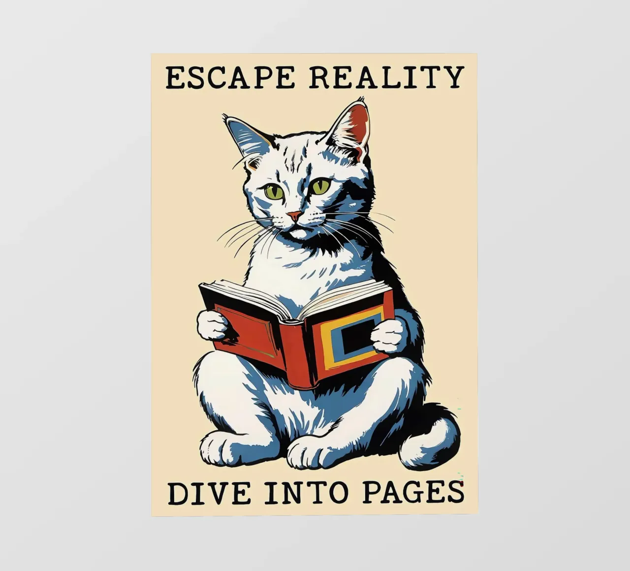 ESCAPE REALITY DIVE INTO PAGES pvc cover by Arjun