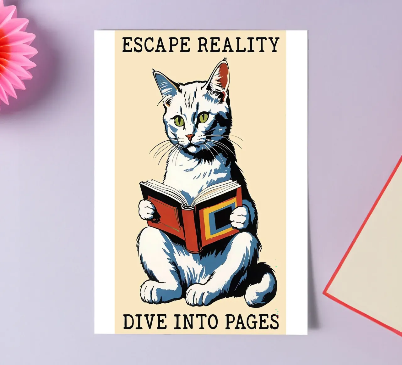 ESCAPE REALITY DIVE INTO PAGES sticker sheet by Arjun