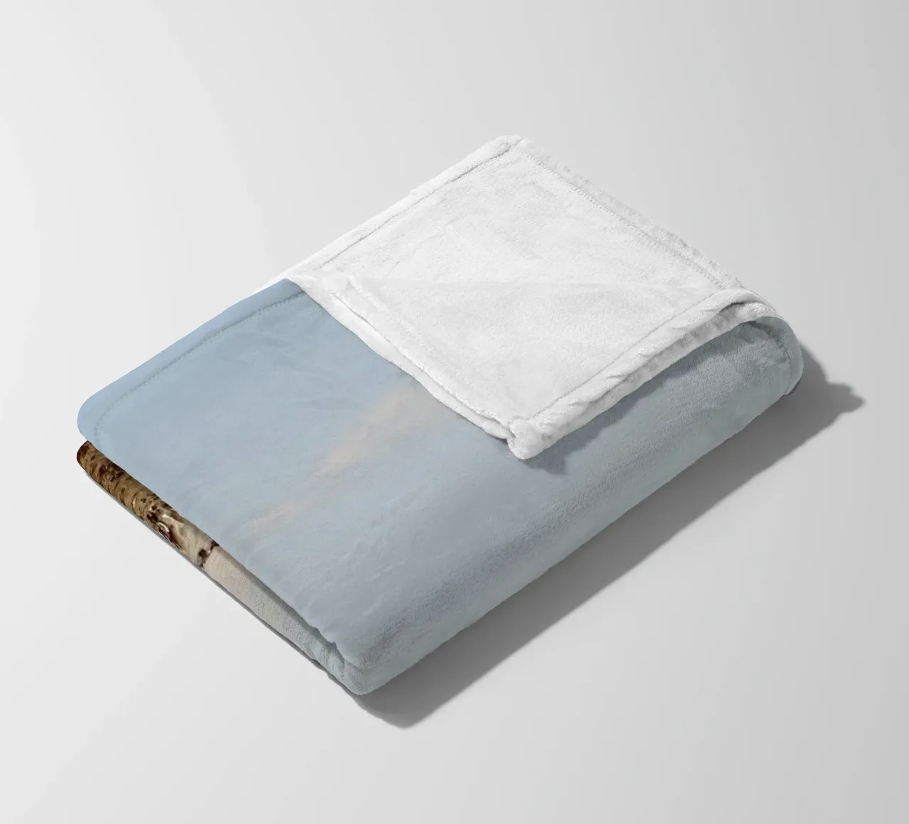 herd horses pasture fleece blanket by Horsire