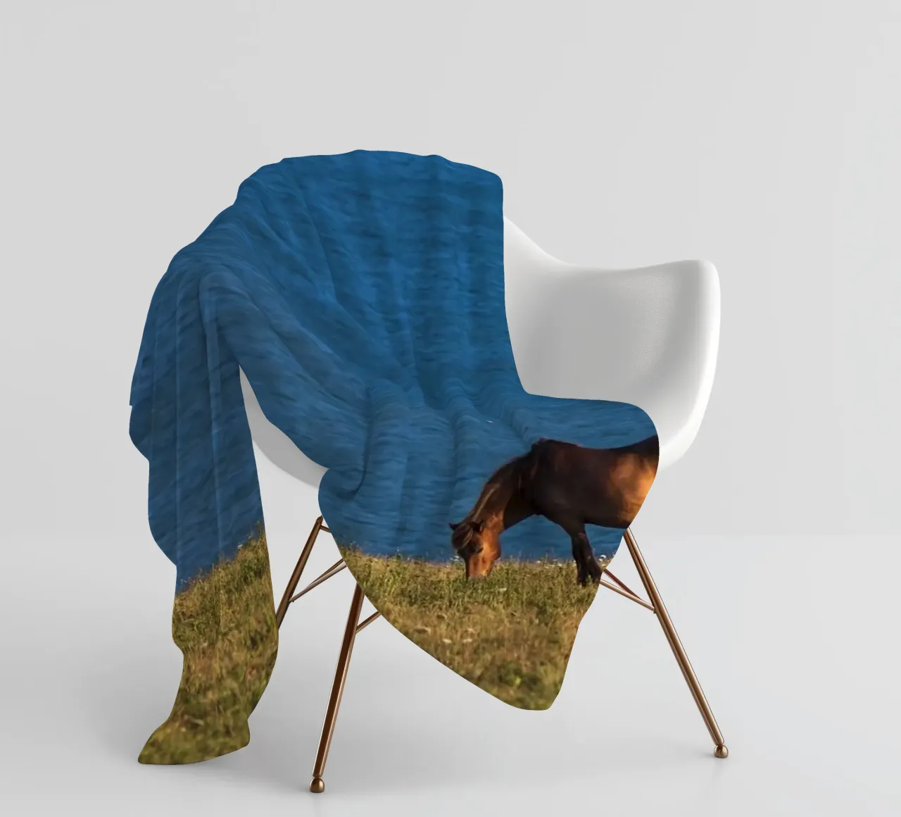 pascolo di cavalli coperta in pile da Horsire