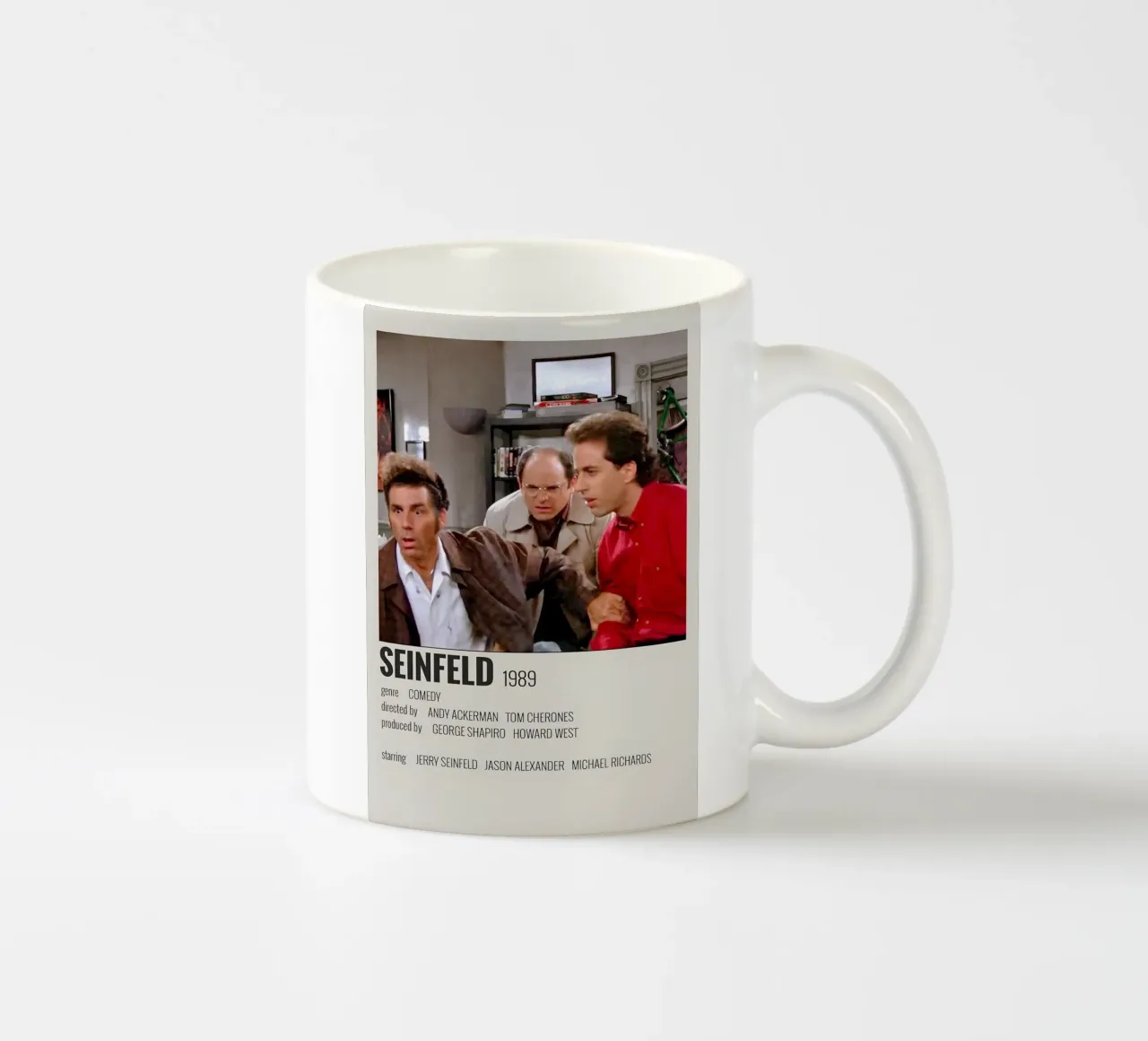 SEINFELD 1989 tazza in ceramica da MVFminimalist