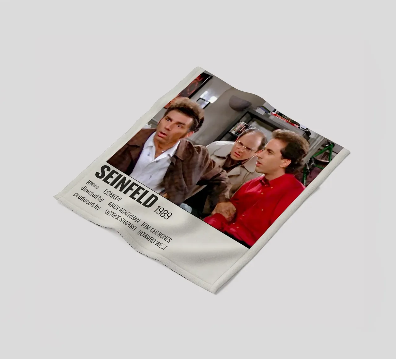 SEINFELD 1989 coperta in pile da MVFminimalist