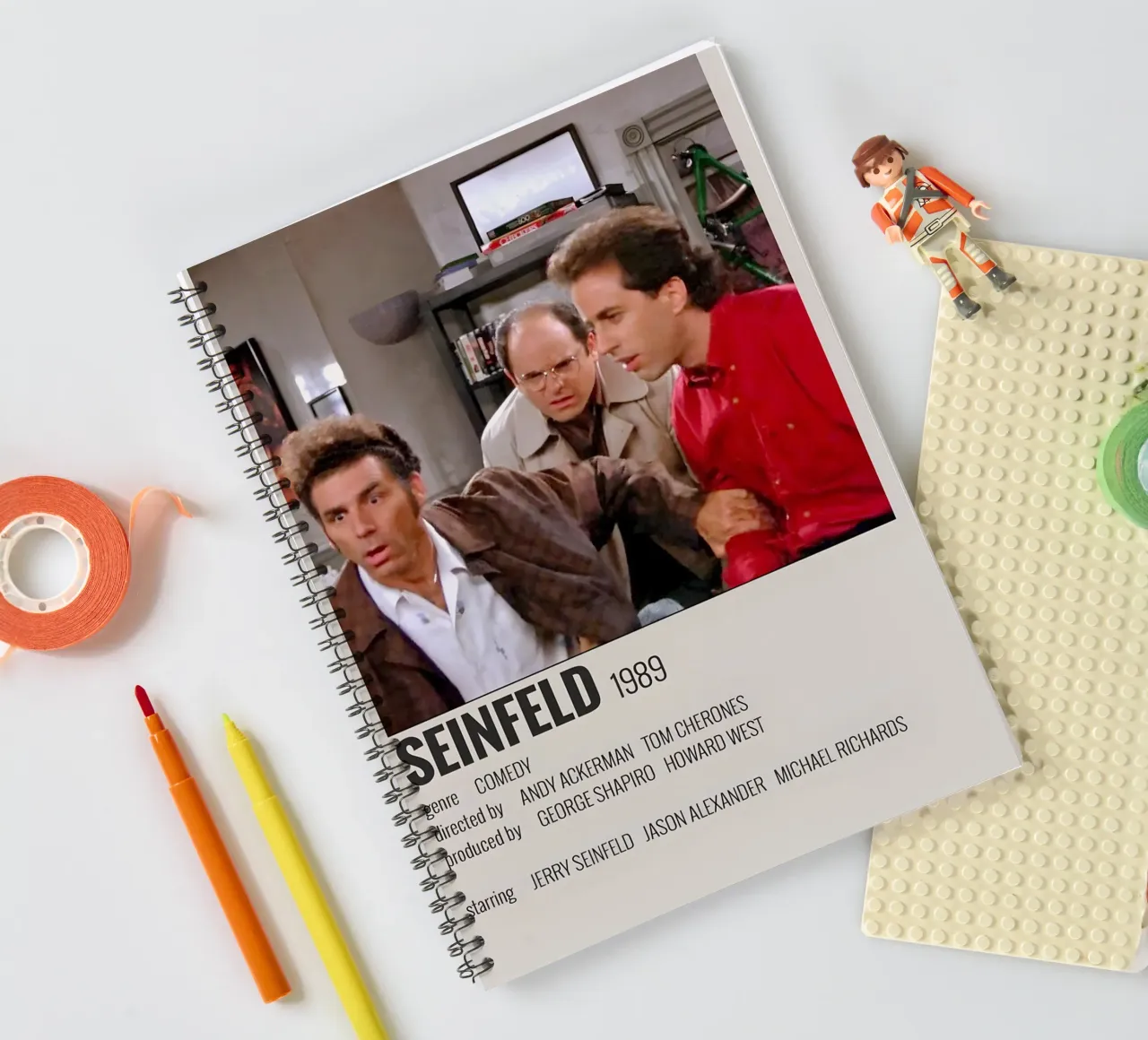 SEINFELD 1989 Ringbuch von MVFminimalist