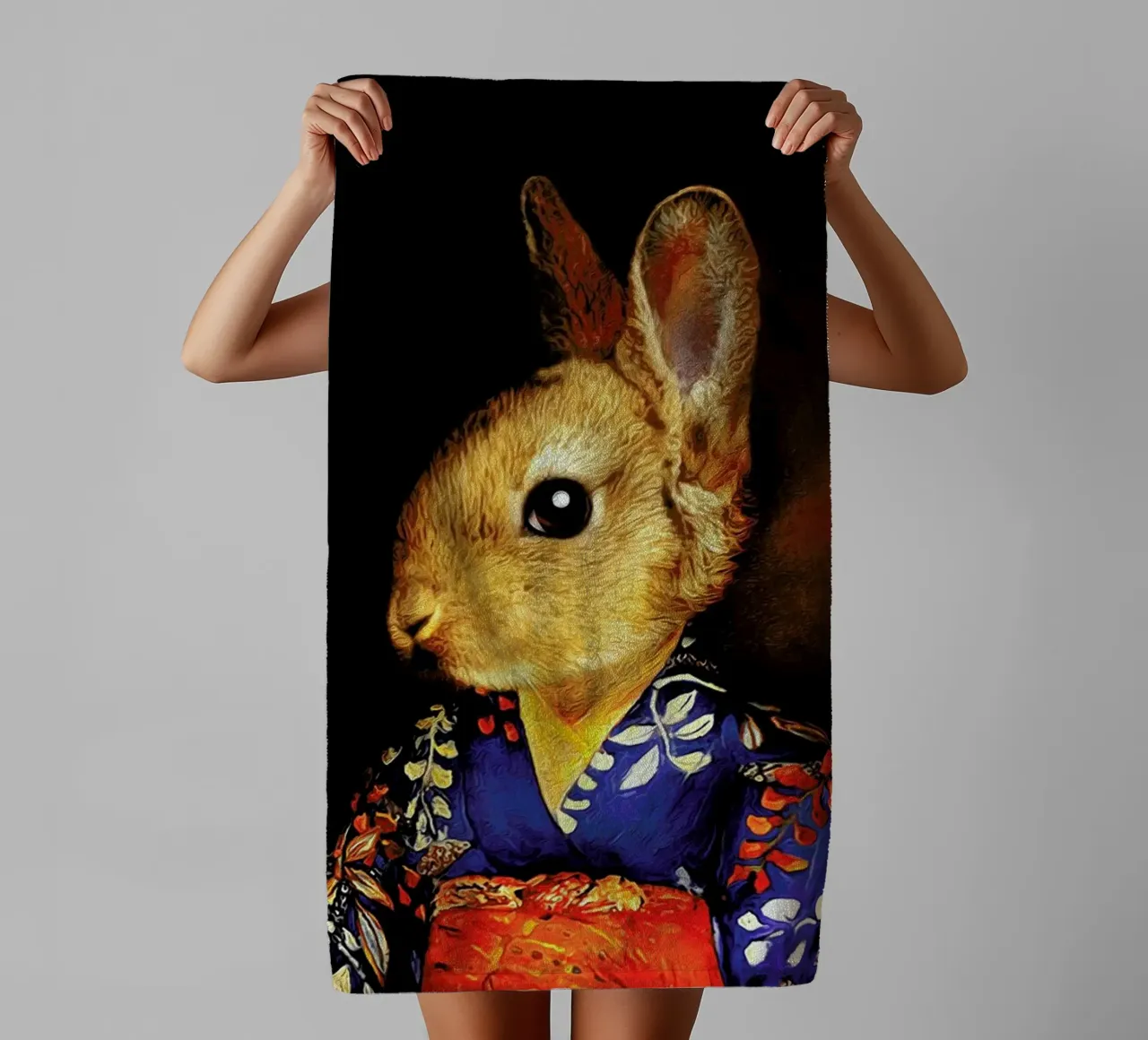 Mie badhanddoek van Tein Lucasson