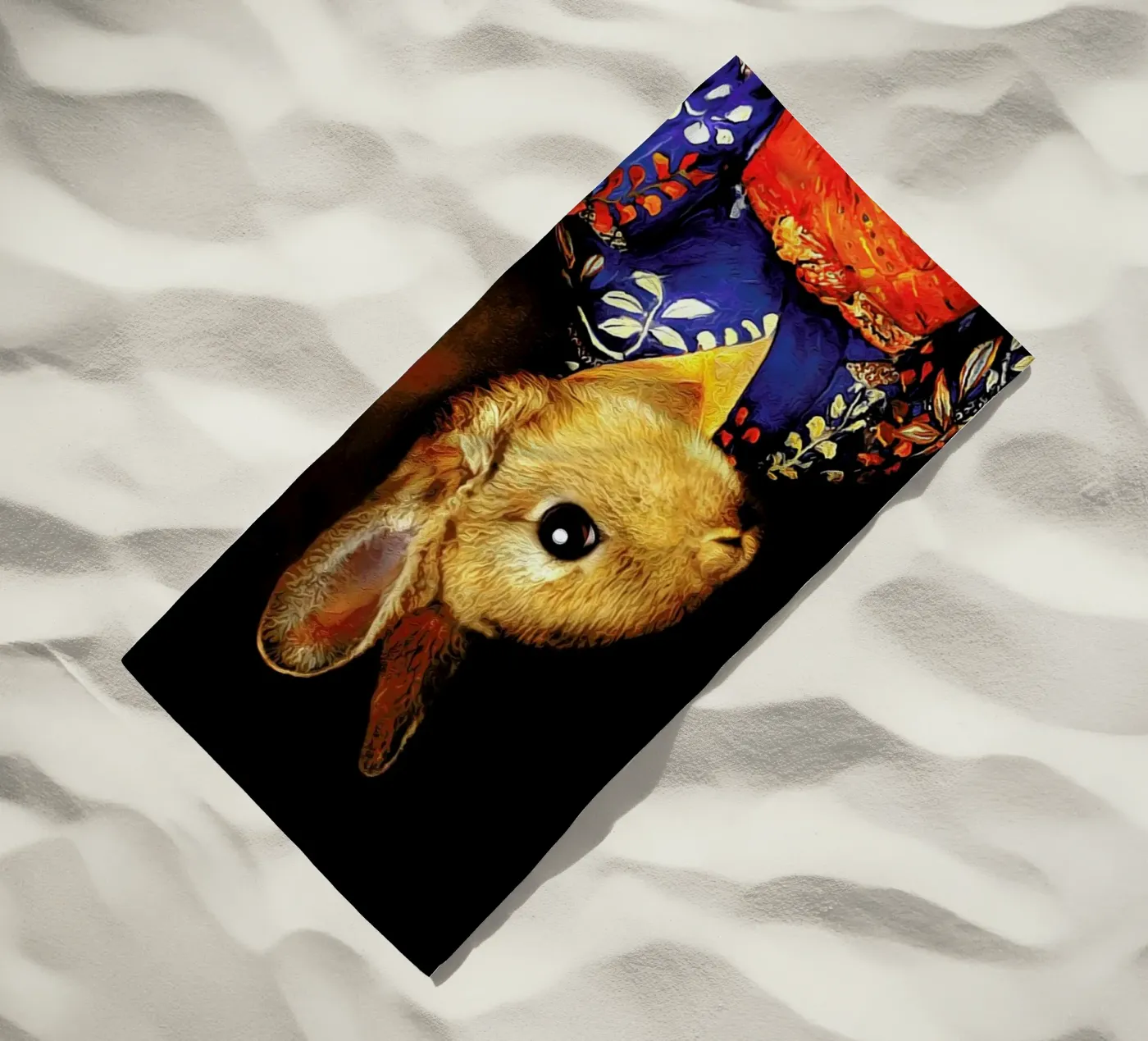 Mie strandhanddoek van Tein Lucasson