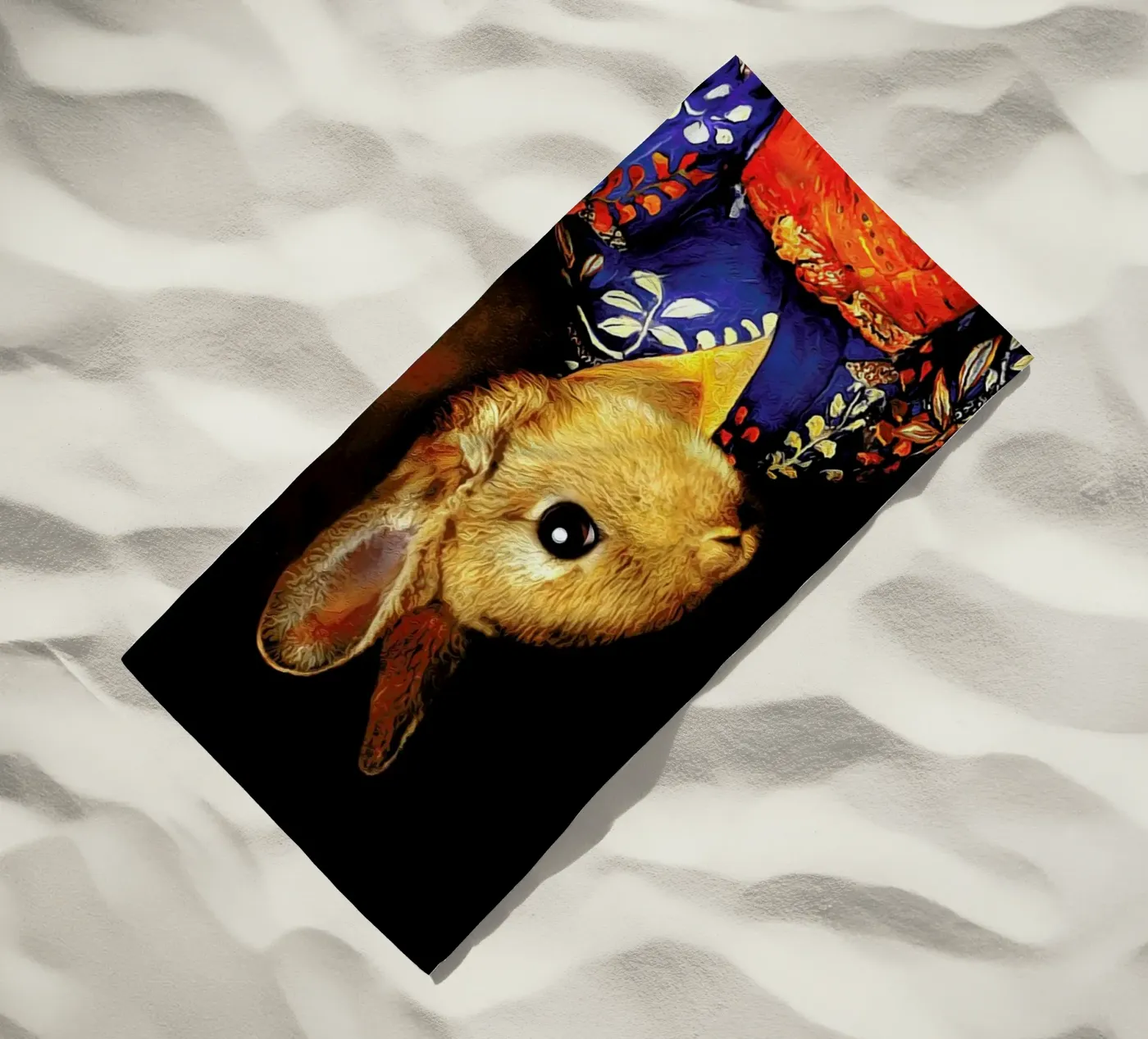 Mie beach towel by Tein Lucasson