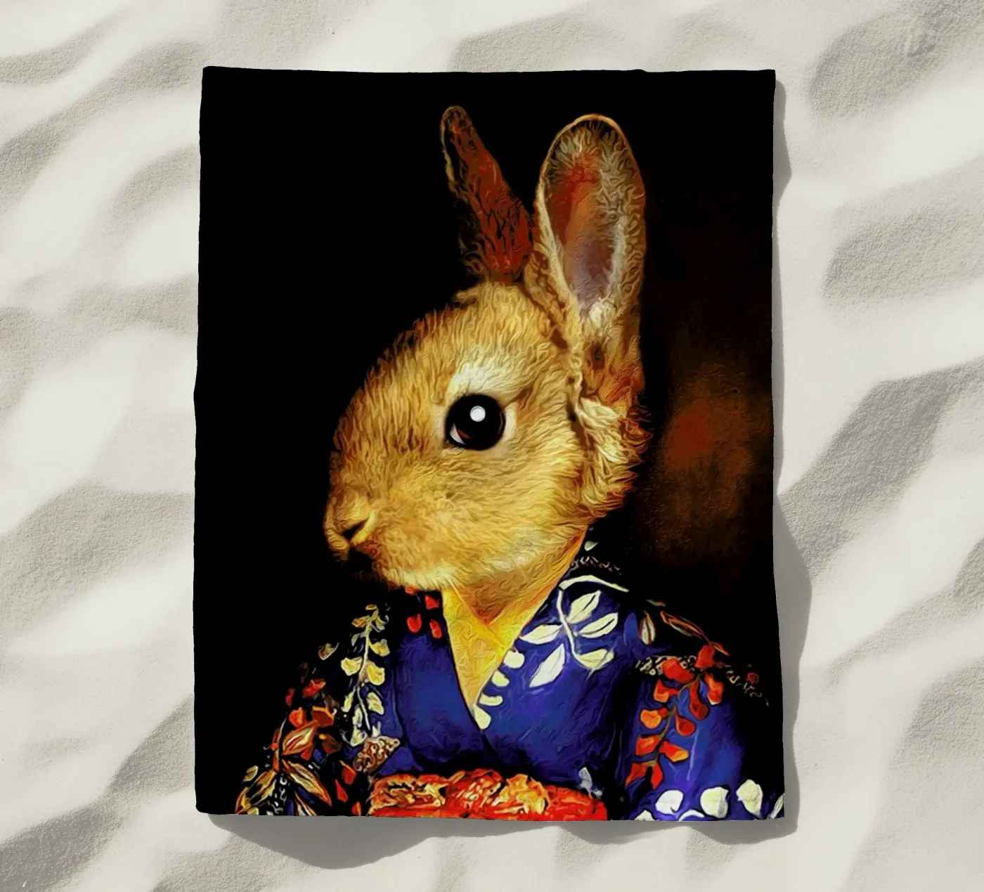 Mie strandhanddoek van Tein Lucasson