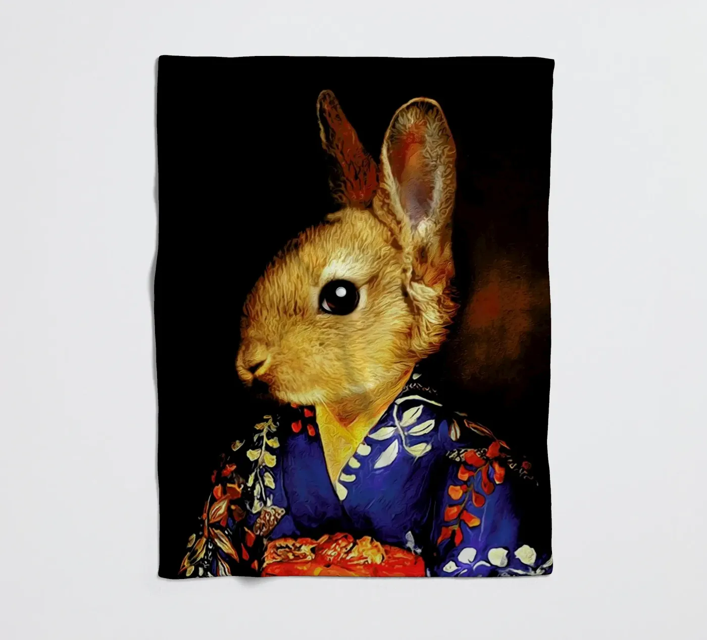 Mie fleecedeken van Tein Lucasson