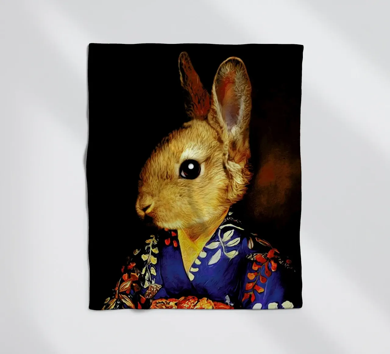 Mie fleece blanket by Tein Lucasson