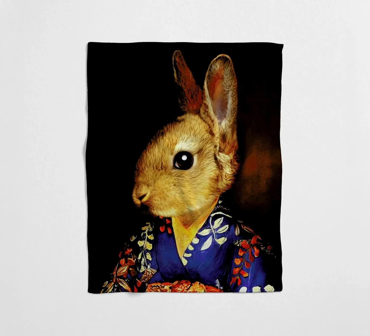 Mie fleecedeken van Tein Lucasson