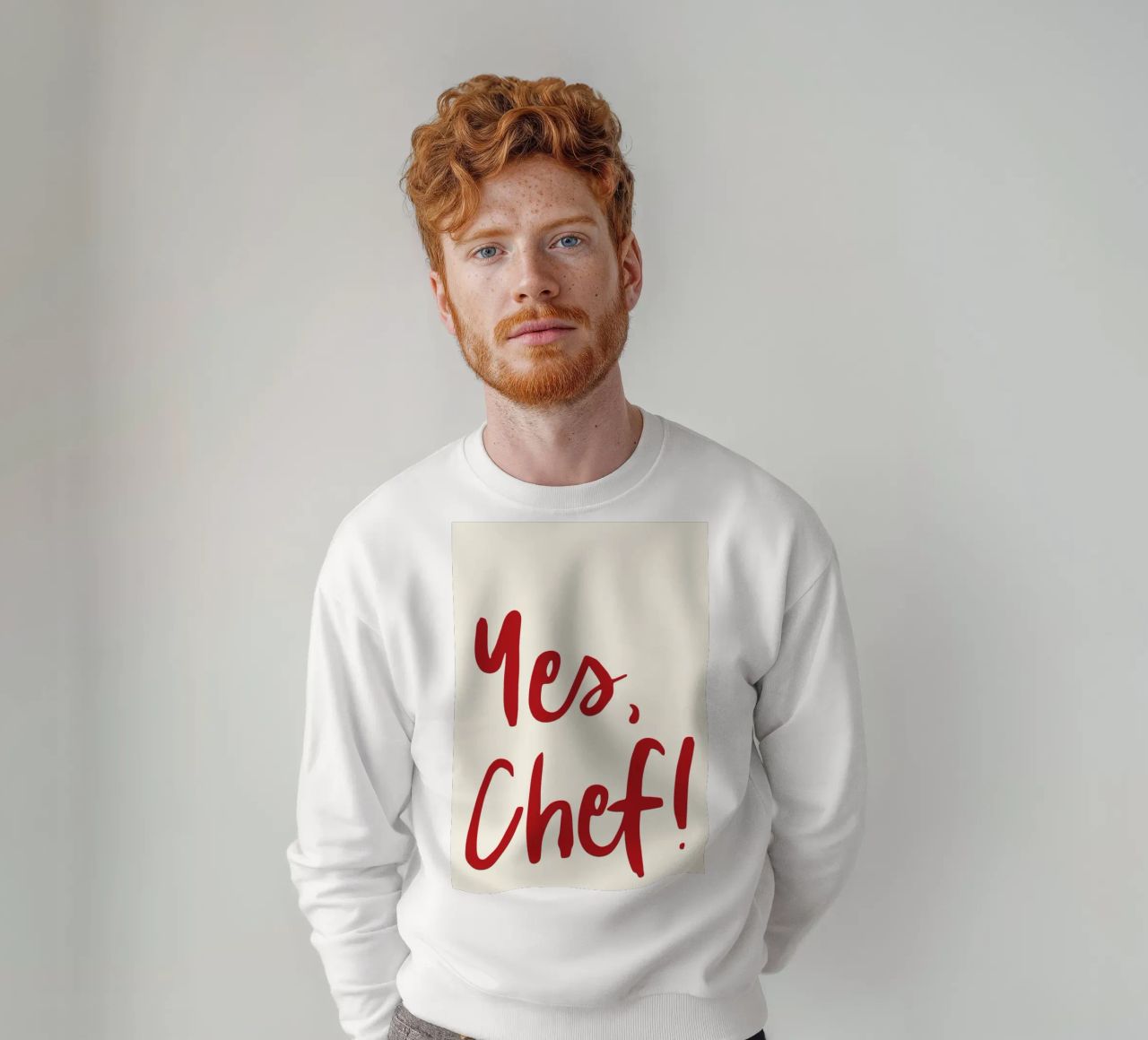 Yes Chef felpa da Attaboy Dsgn