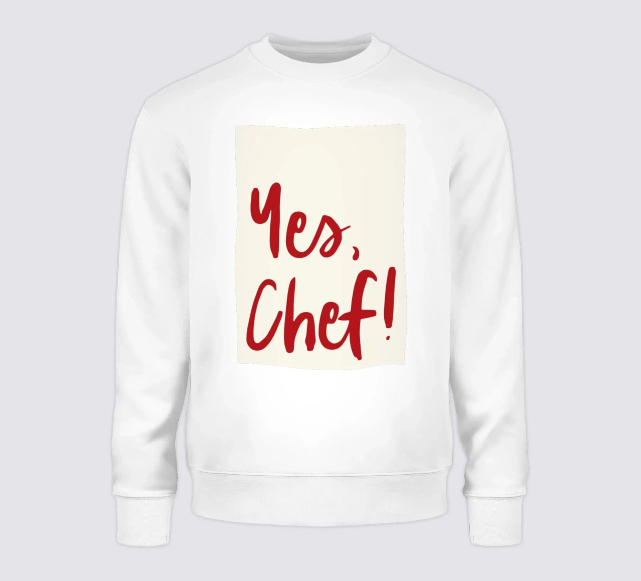 Yes Chef felpa da Attaboy Dsgn