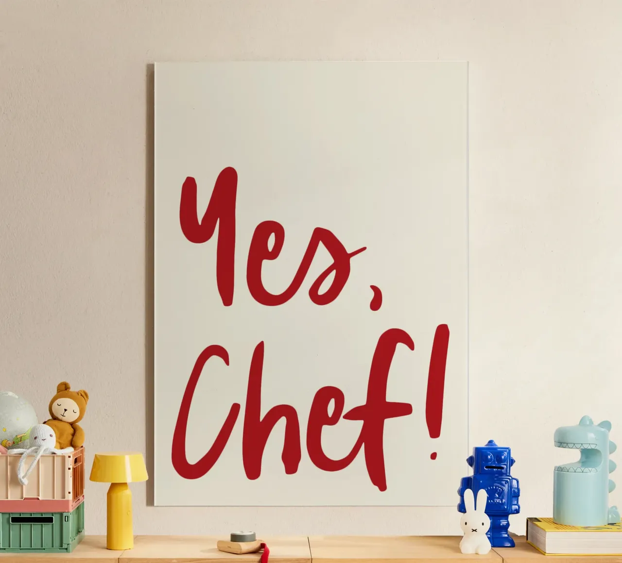 Yes Chef plexiglass da Attaboy Dsgn