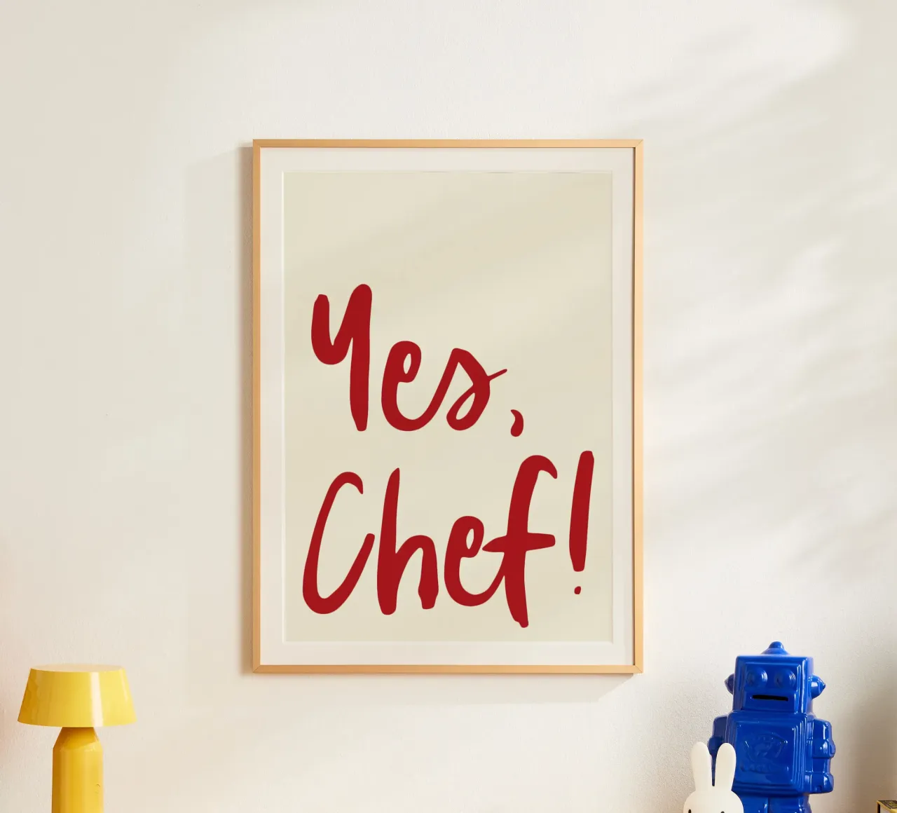 Yes Chef poster da Attaboy Dsgn