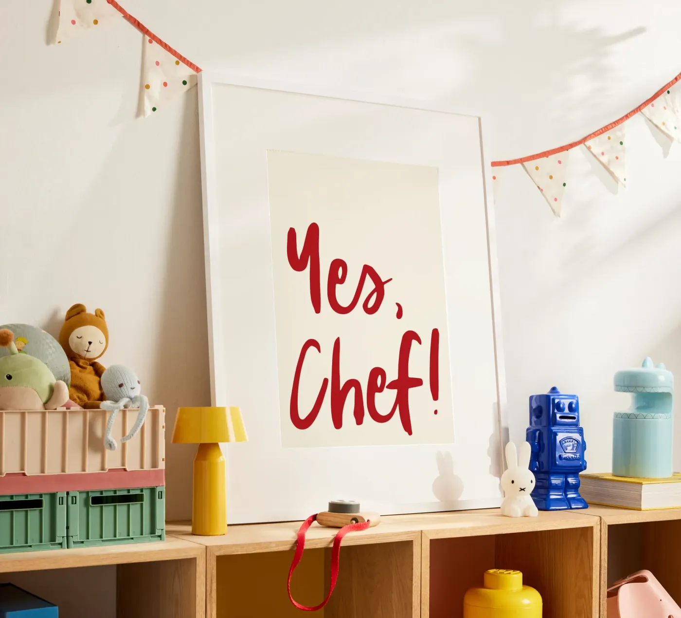 Yes Chef poster van Attaboy Dsgn