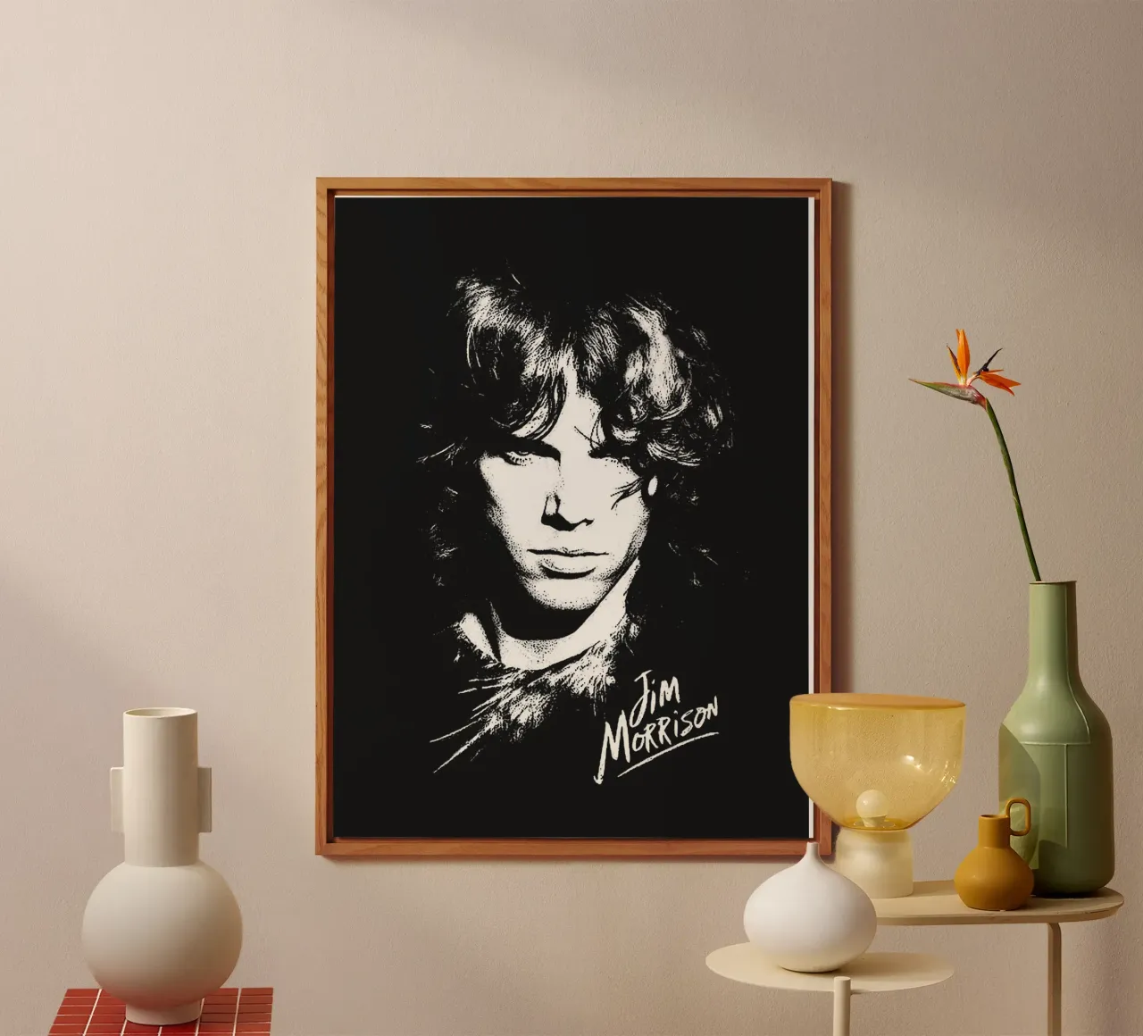 jim morrison alluminio dibond da vanhesling