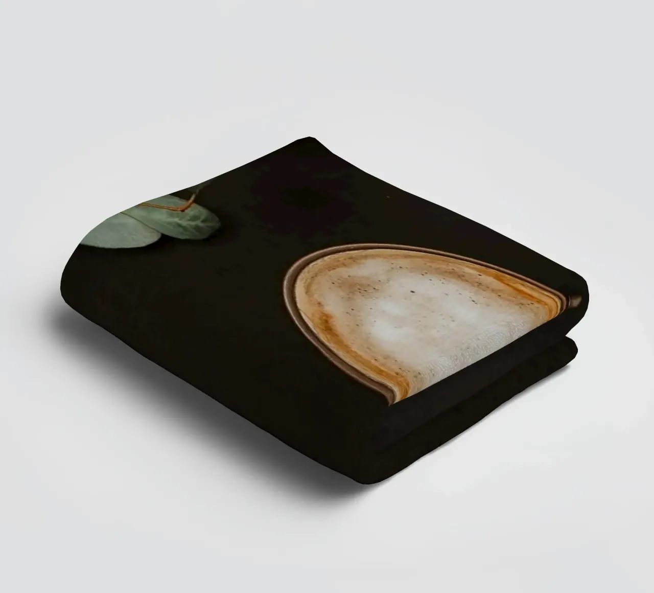 floral coffee in the desk towel by cofa home
