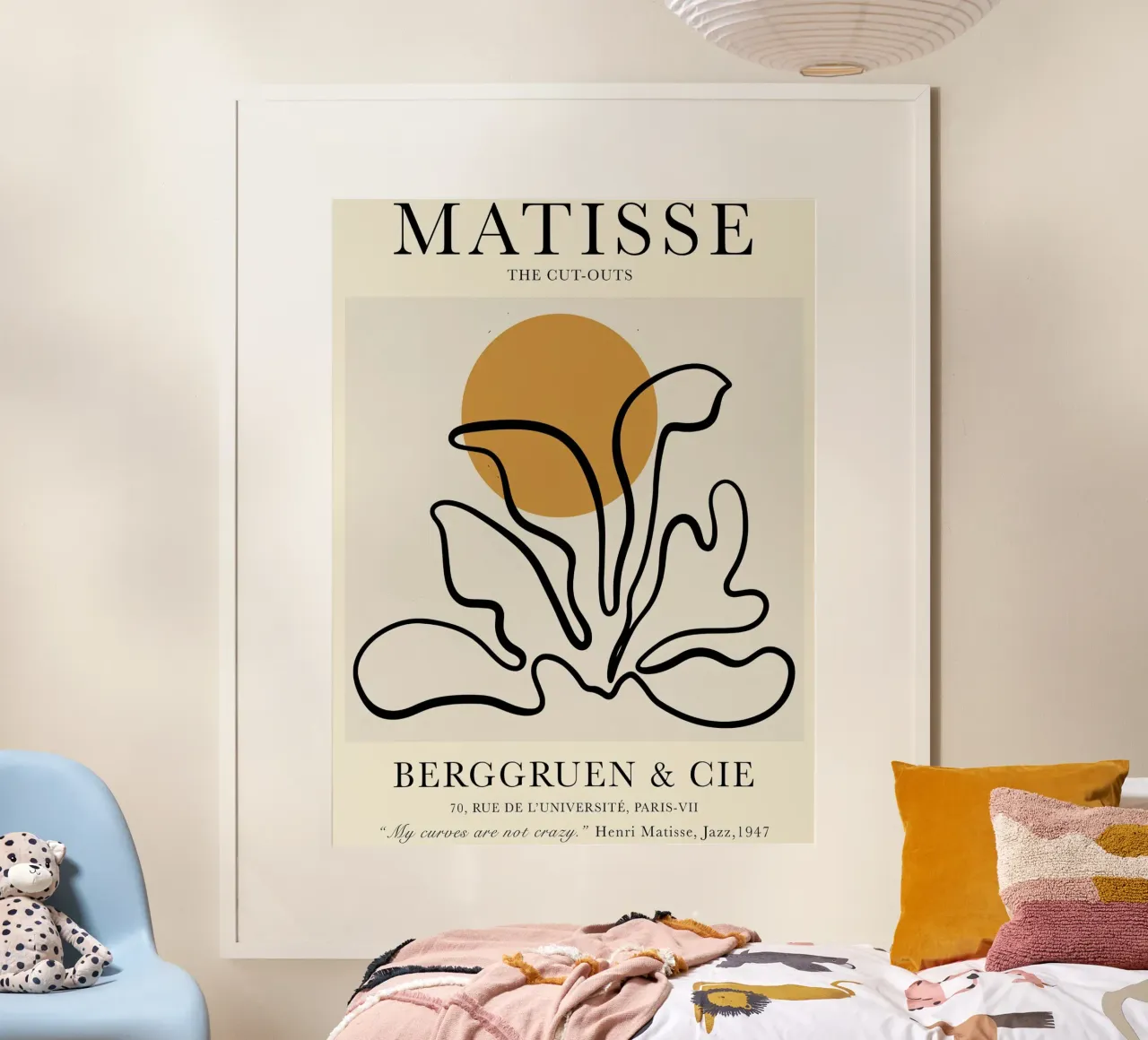 Matisse Cut-Outs Vintage poster de Jam Poster